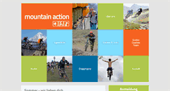 Desktop Screenshot of mountain-action.de